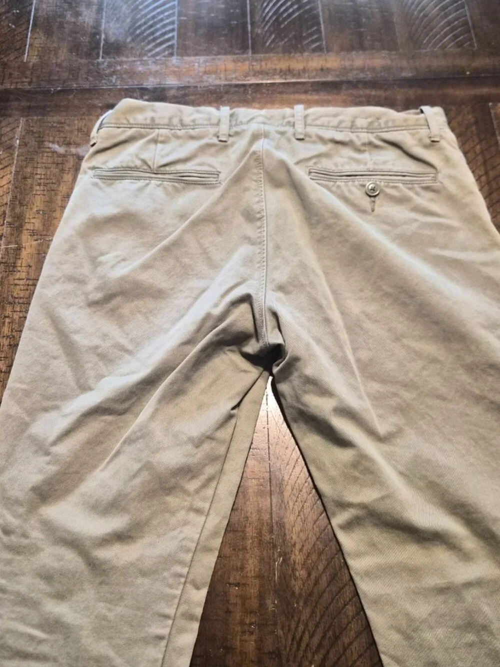 J Crew Pants Mens 30x30 Green Broken In Khaki Cotton Military Field Trouser G711